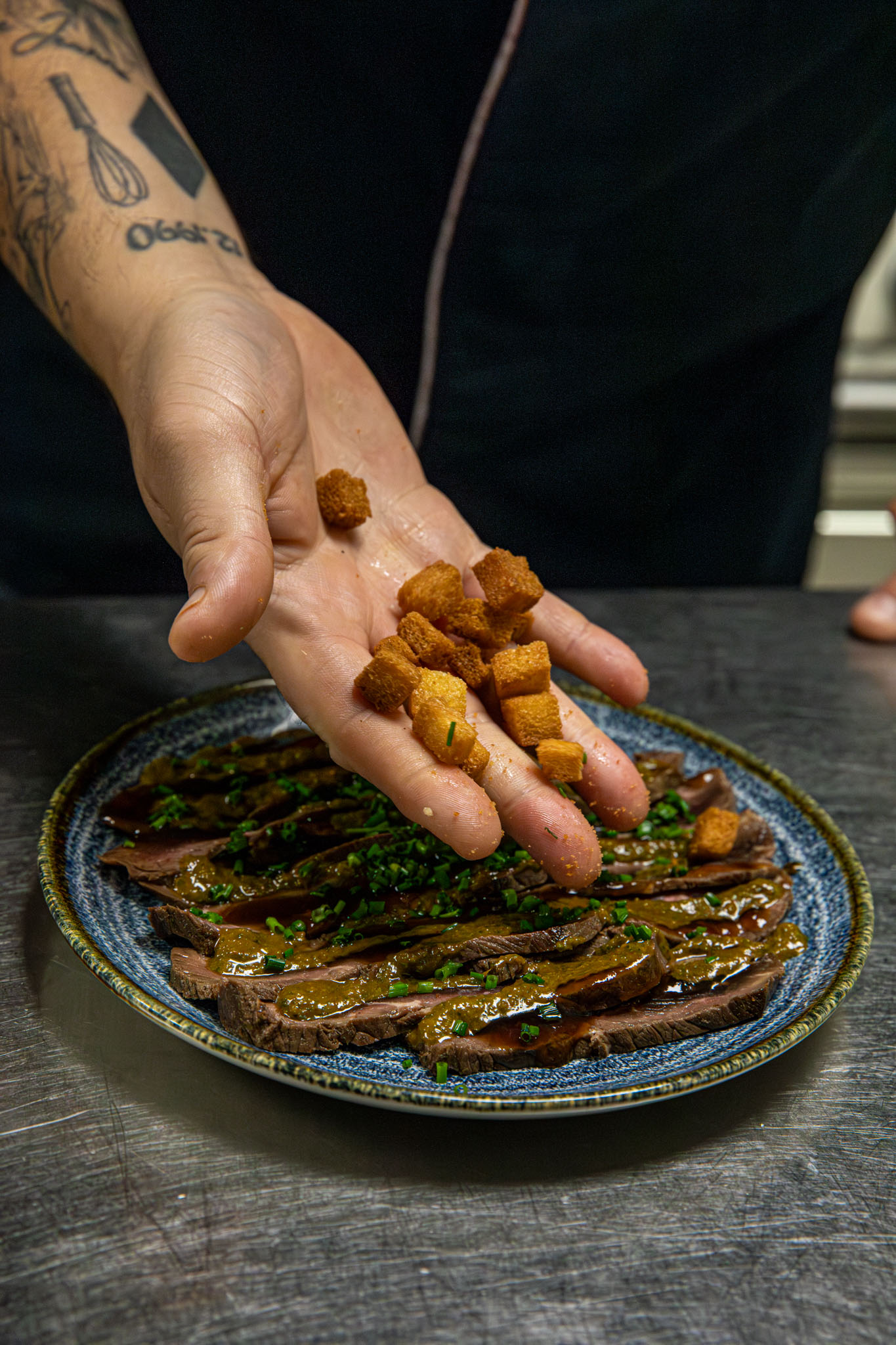 Tataki de taureau